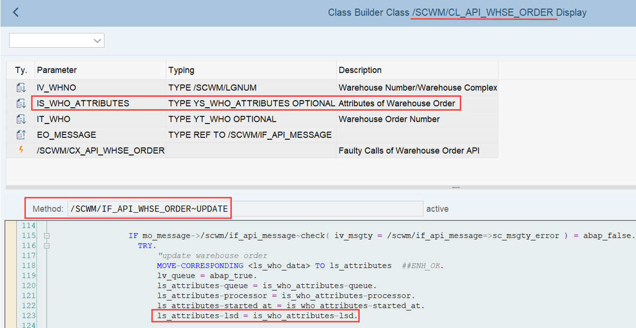 SAP EWM Enhance LSD calculation 17